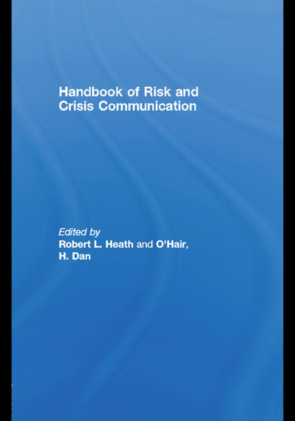 Big bigCover of Handbook of Risk and Crisis Communication