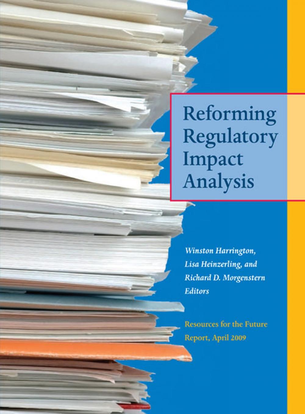 Big bigCover of Reforming Regulatory Impact Analysis