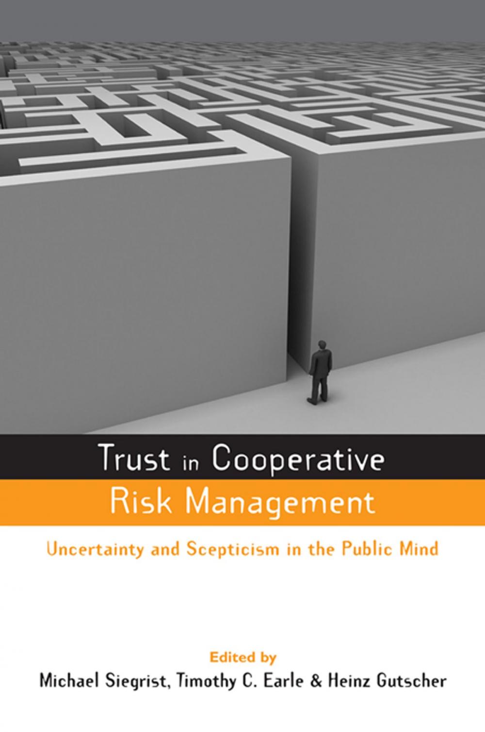 Big bigCover of Trust in Risk Management