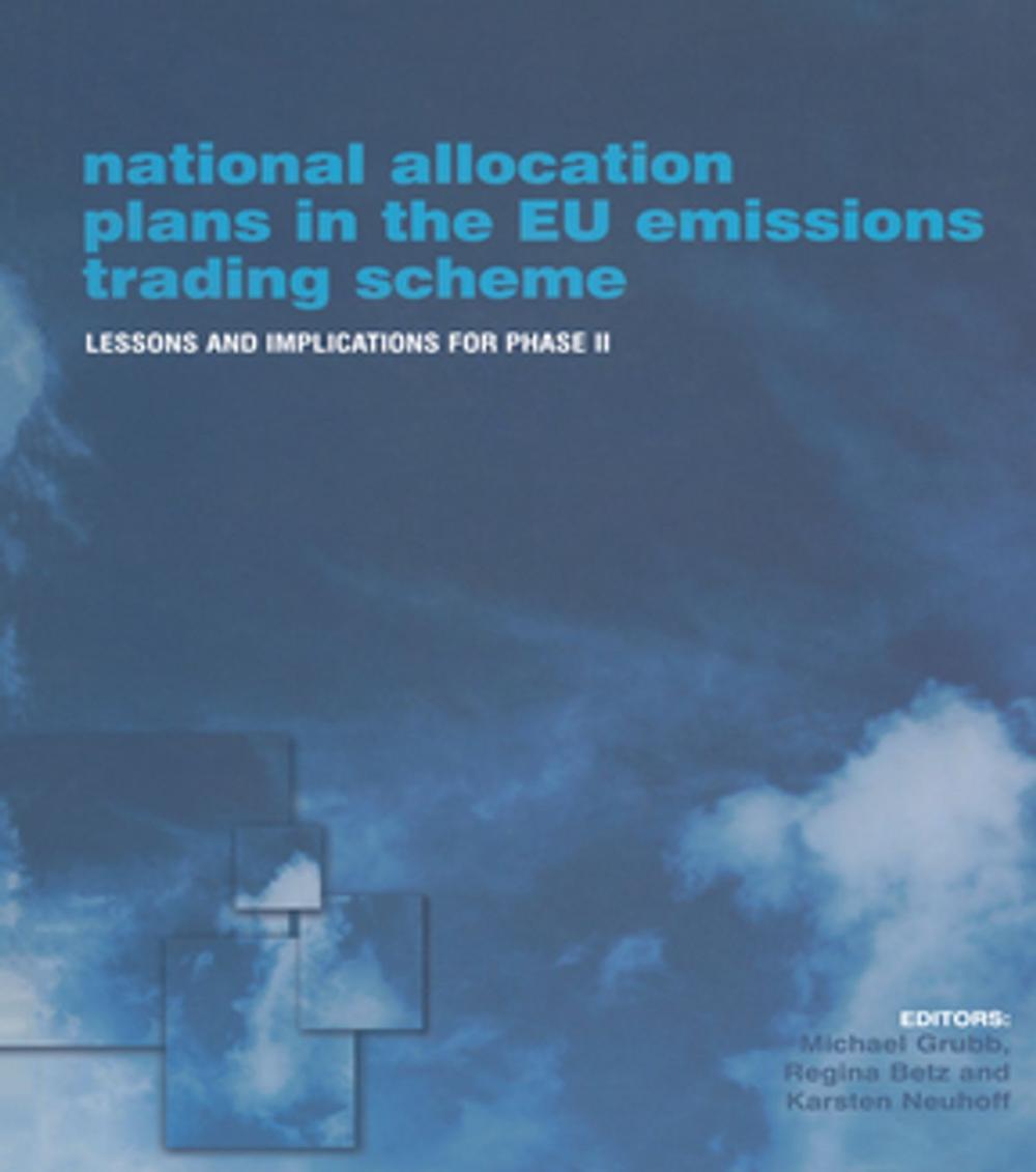 Big bigCover of National Allocation Plans in the EU Emissions Trading Scheme