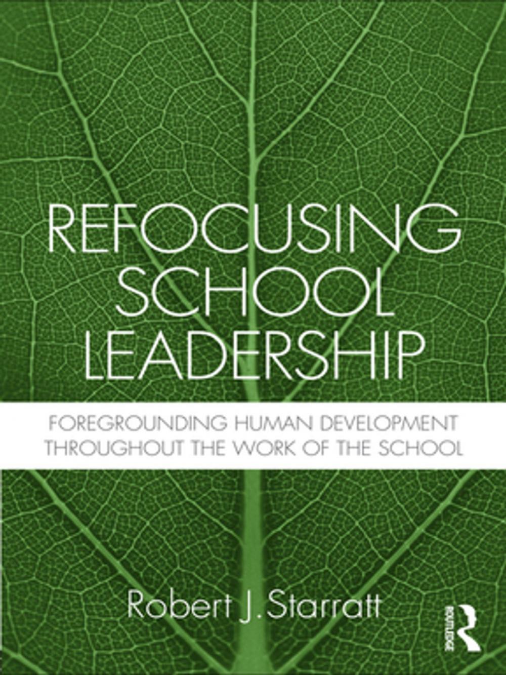 Big bigCover of Refocusing School Leadership