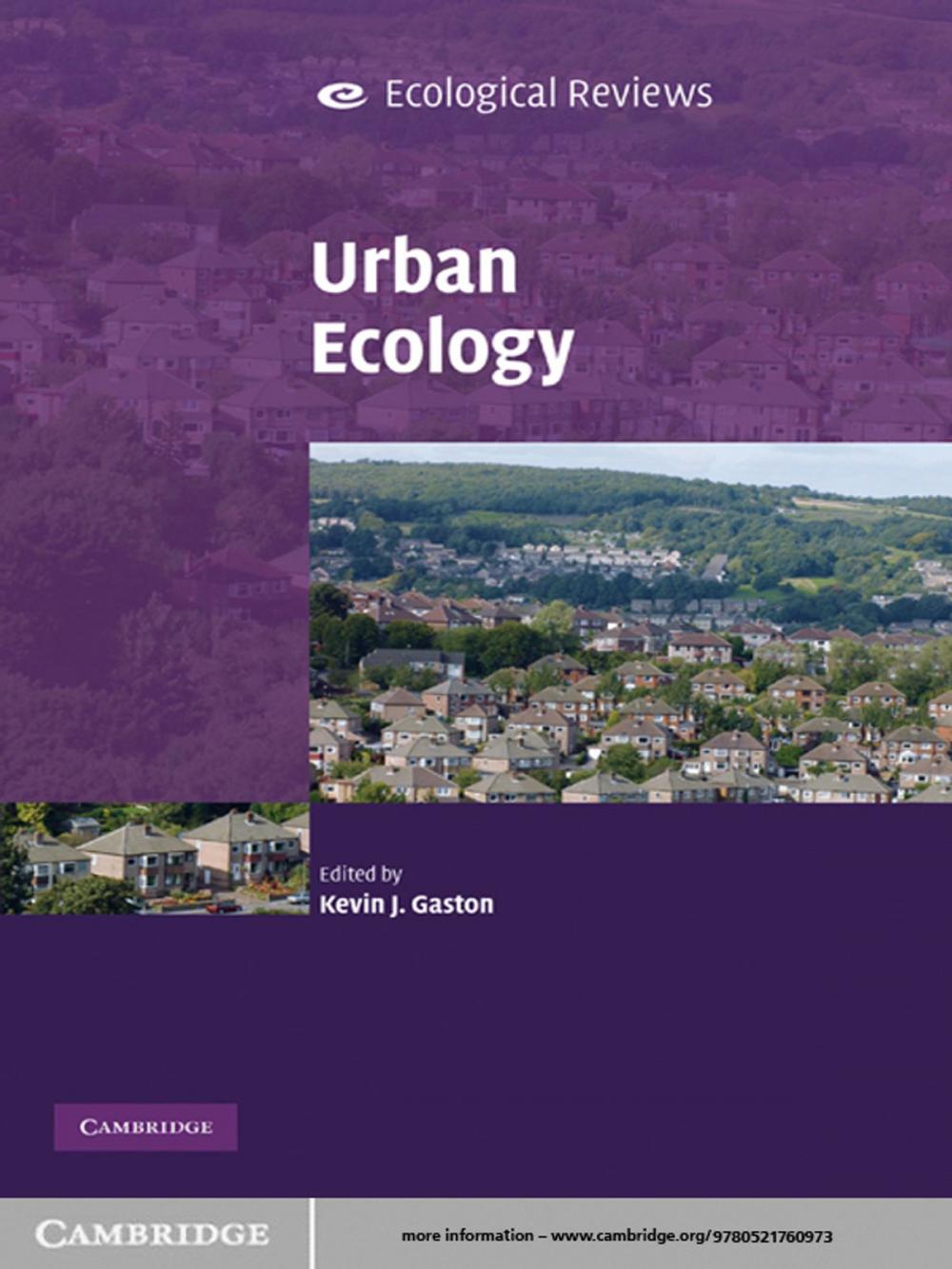 Big bigCover of Urban Ecology