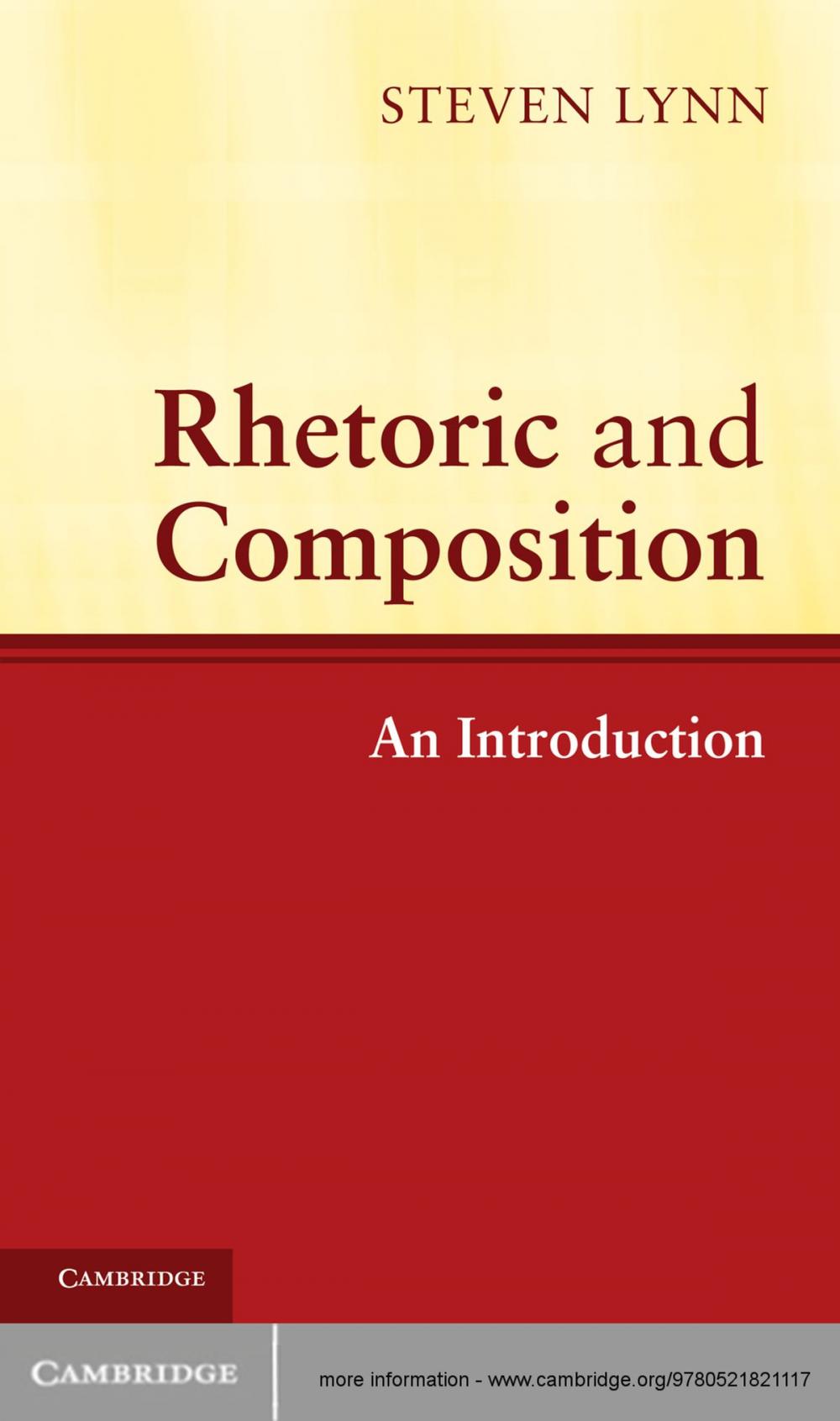 Big bigCover of Rhetoric and Composition