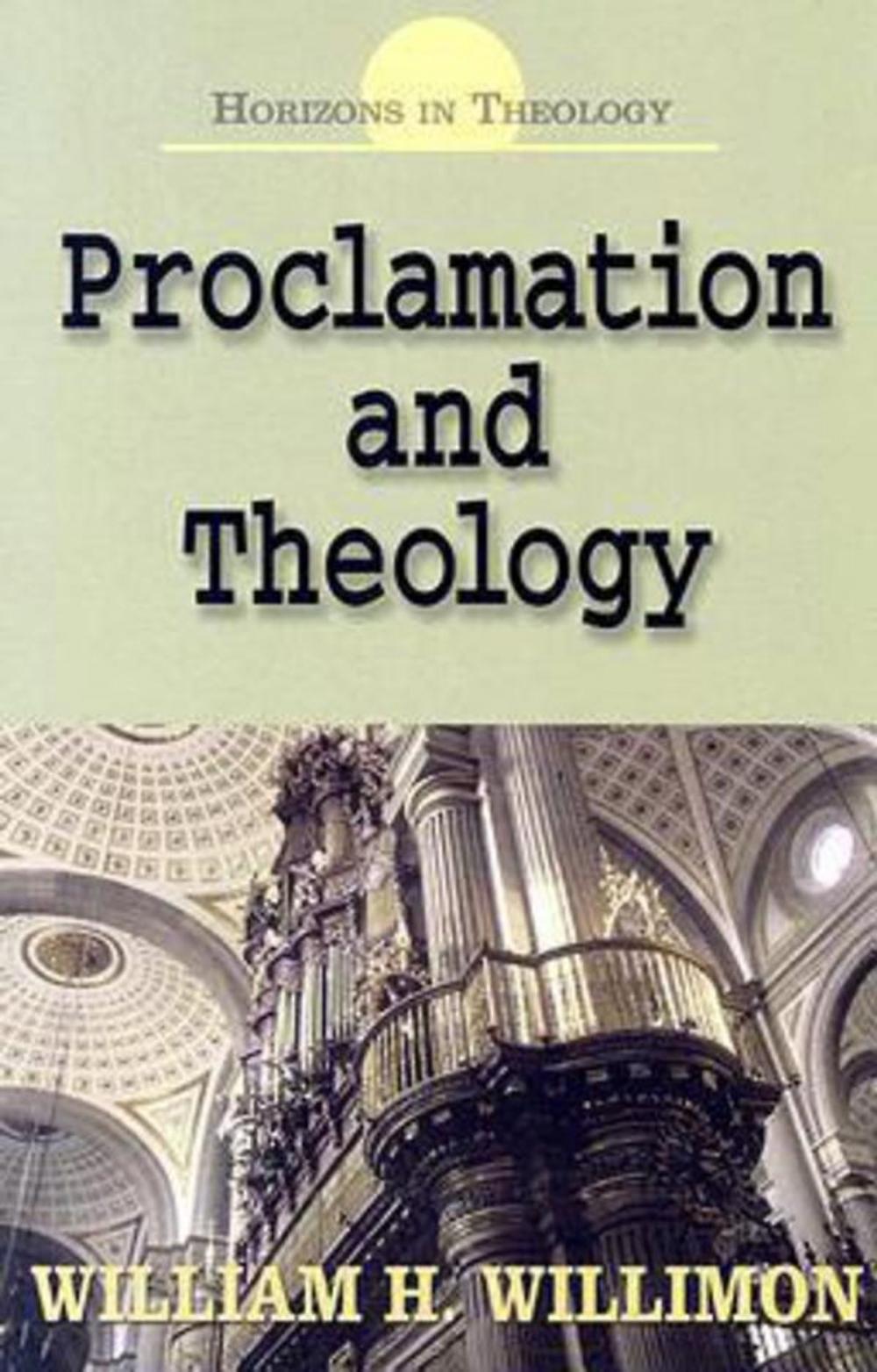 Big bigCover of Proclamation and Theology