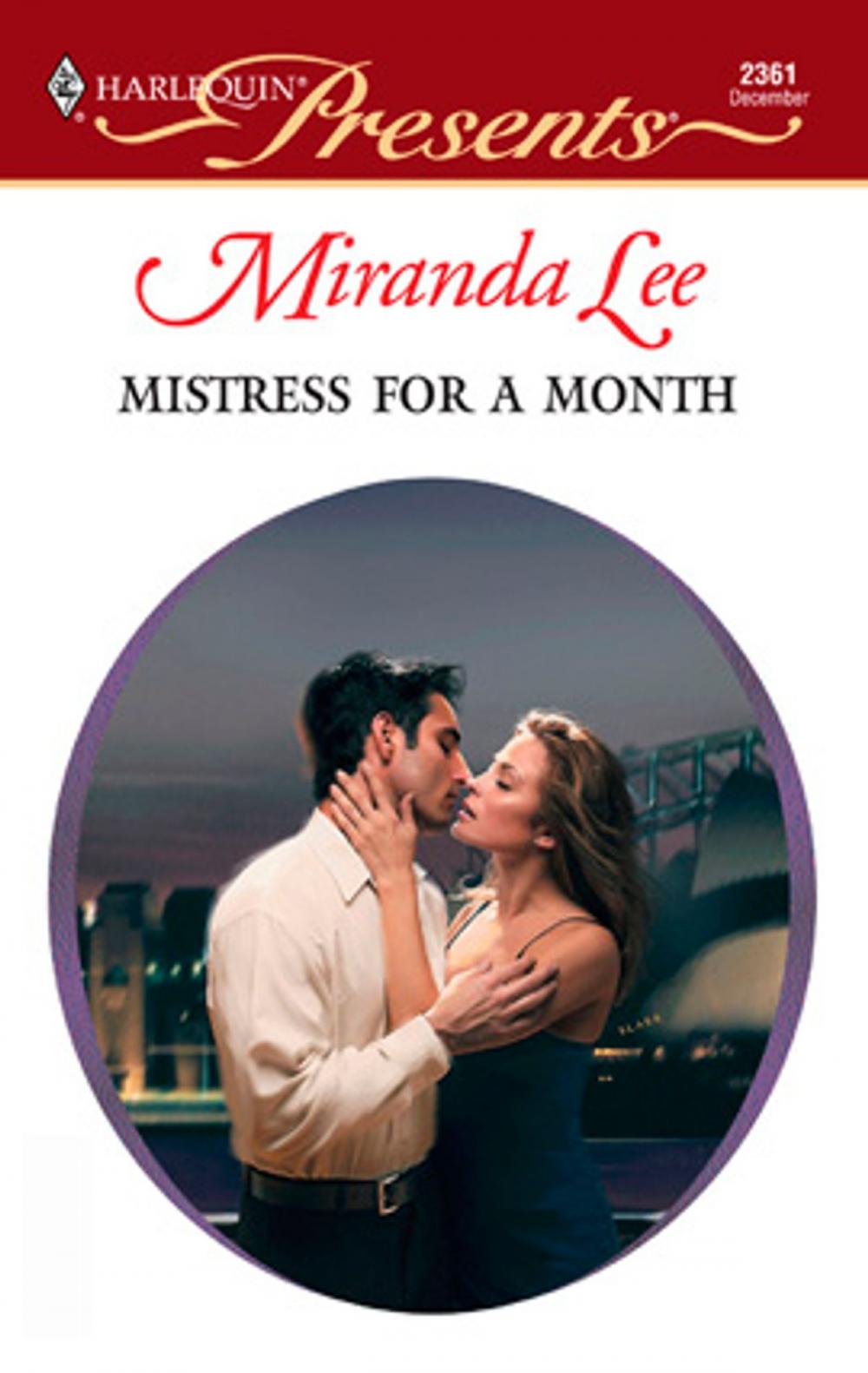 Big bigCover of Mistress For A Month