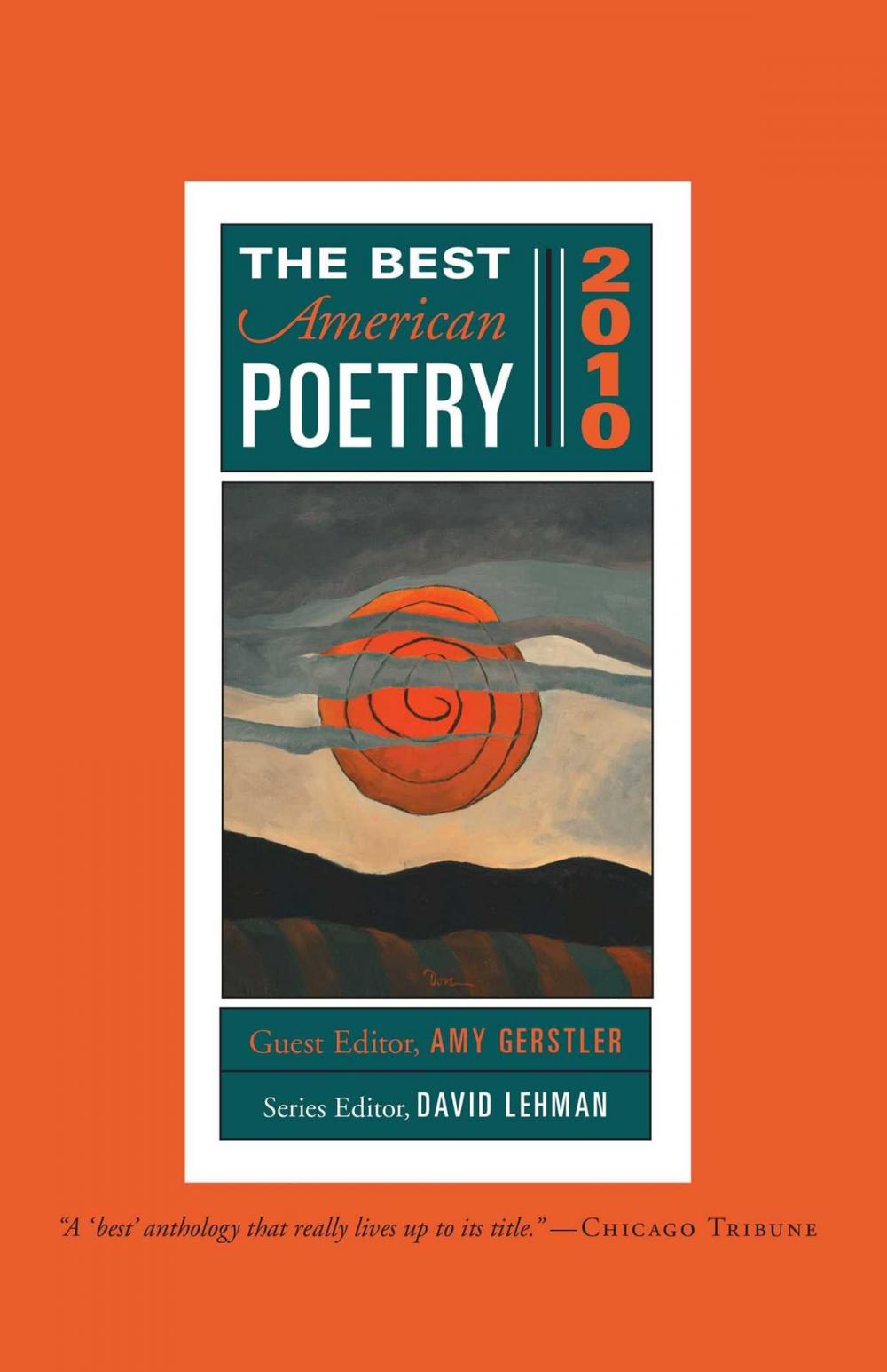 Big bigCover of The Best American Poetry 2010