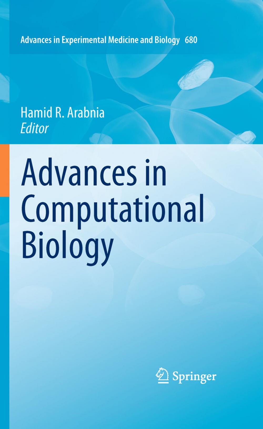 Big bigCover of Advances in Computational Biology