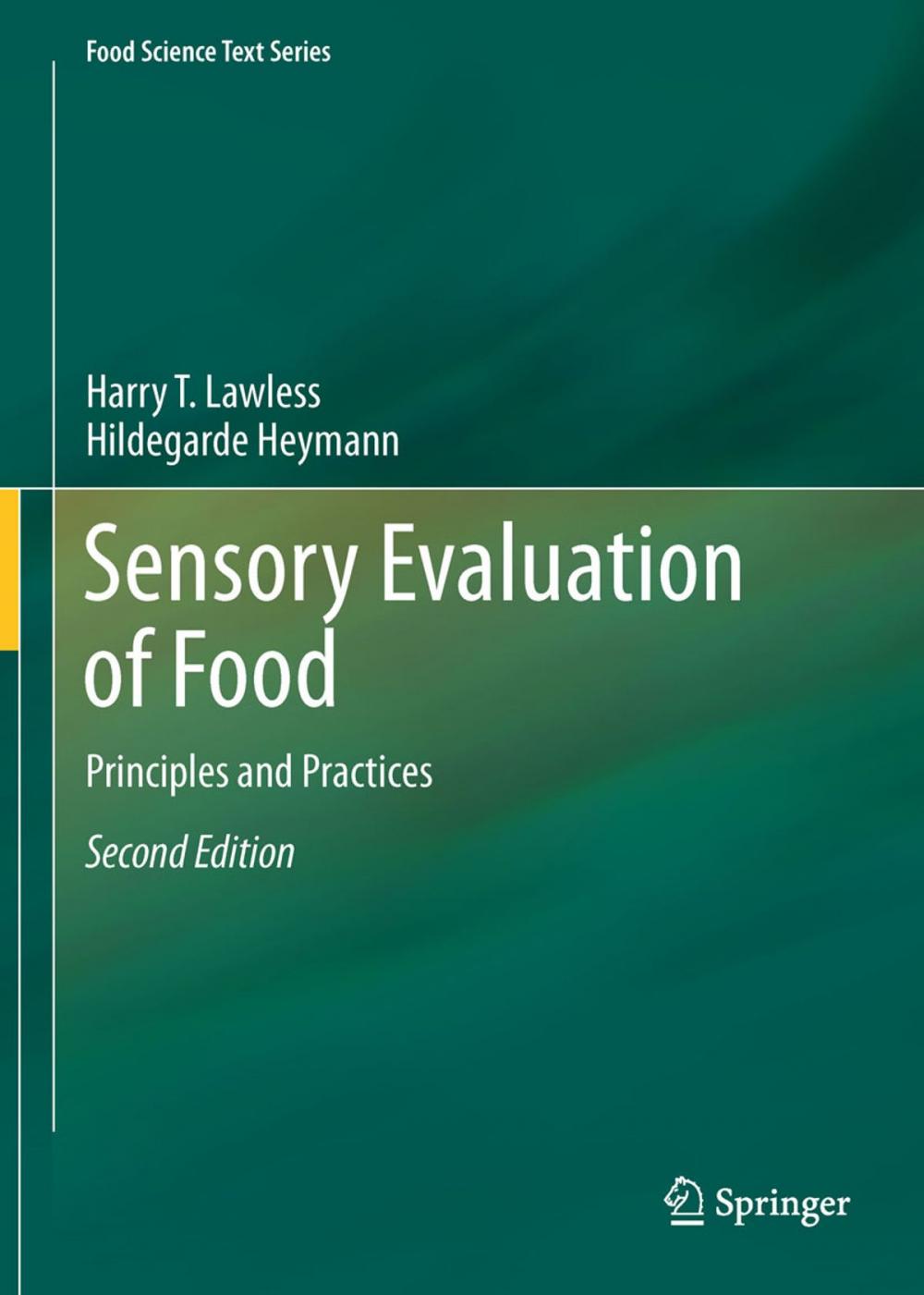 Big bigCover of Sensory Evaluation of Food