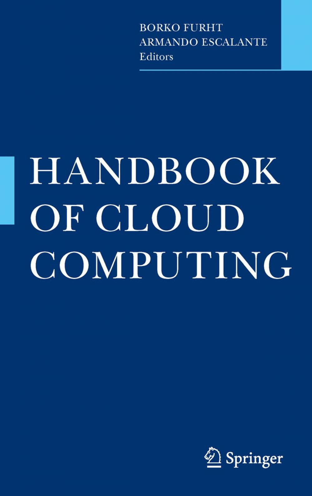 Big bigCover of Handbook of Cloud Computing