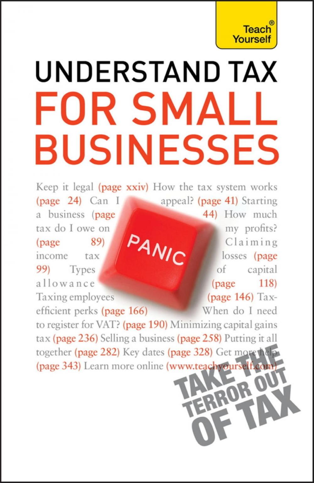 Big bigCover of Understand Tax for Small Businesses: Teach Yourself