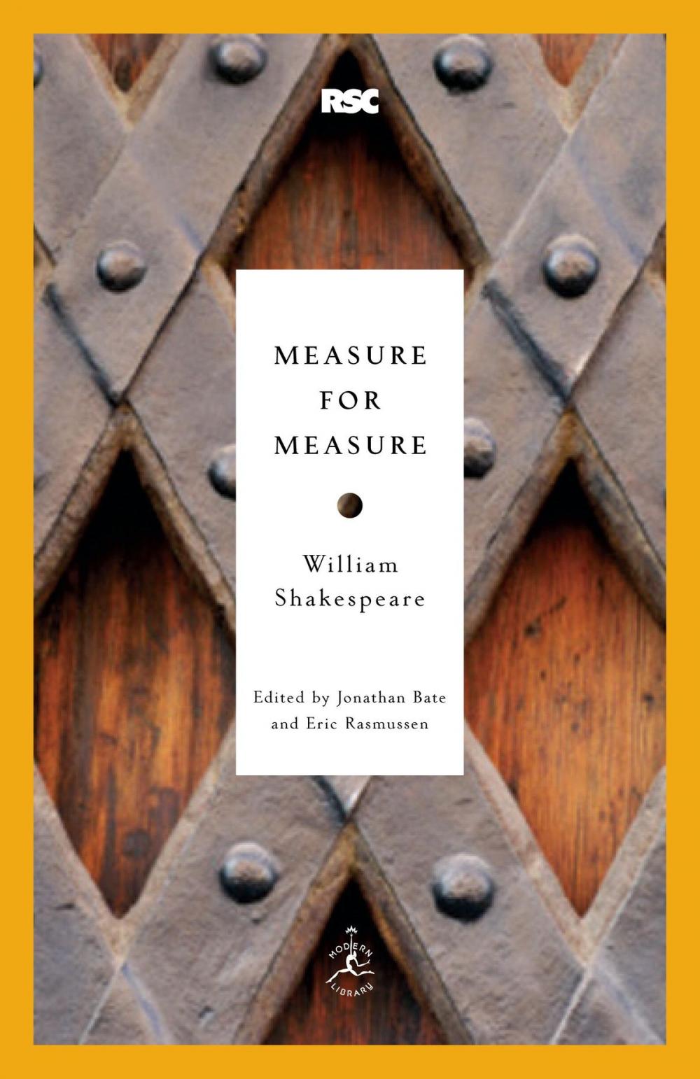 Big bigCover of Measure for Measure