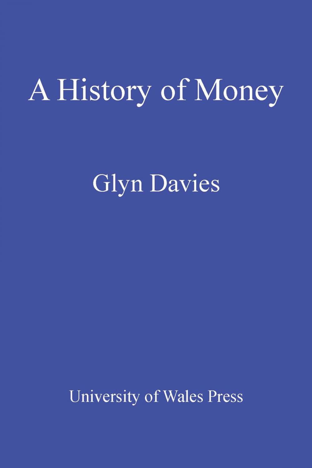 Big bigCover of History of Money