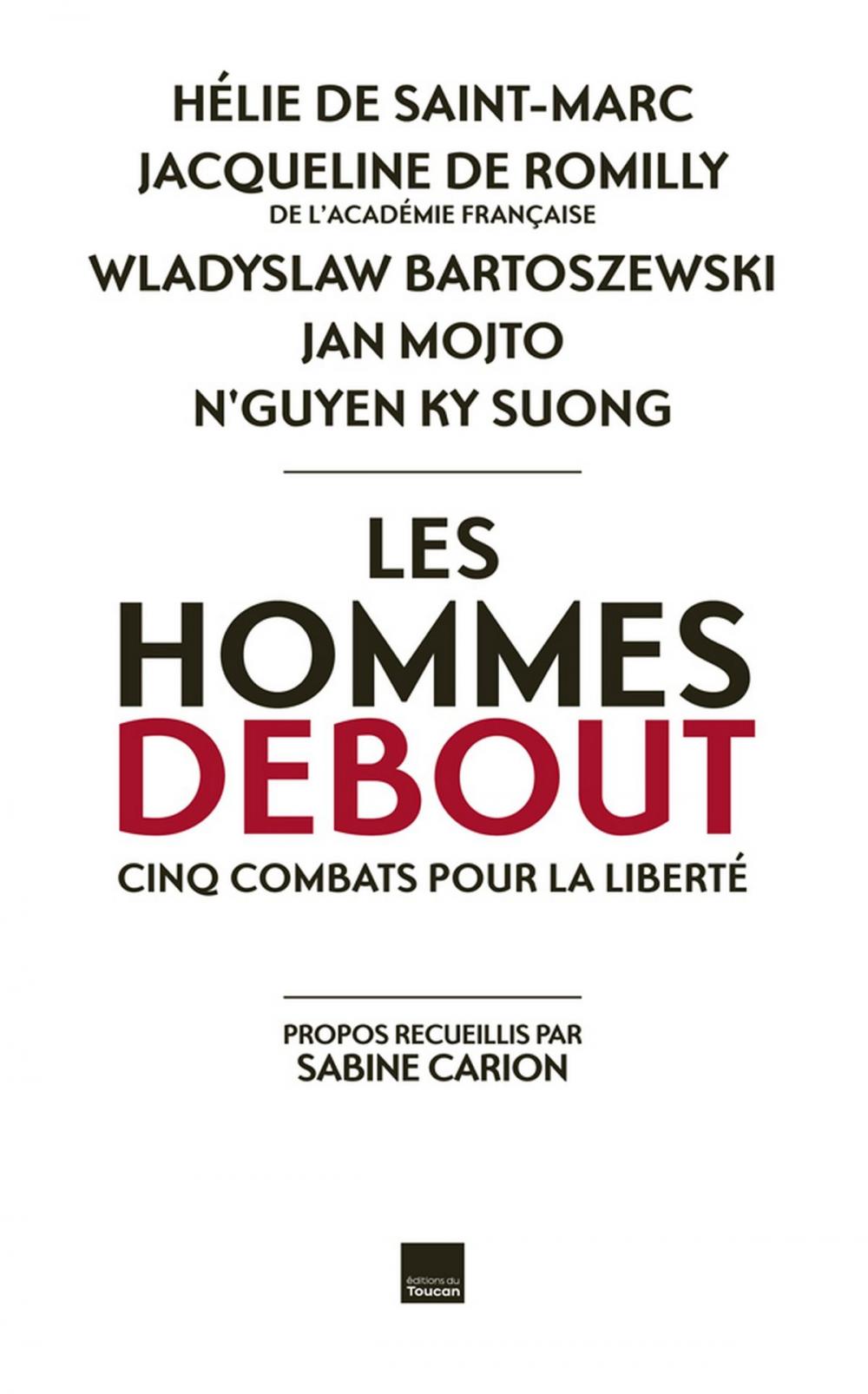 Big bigCover of Les hommes debout