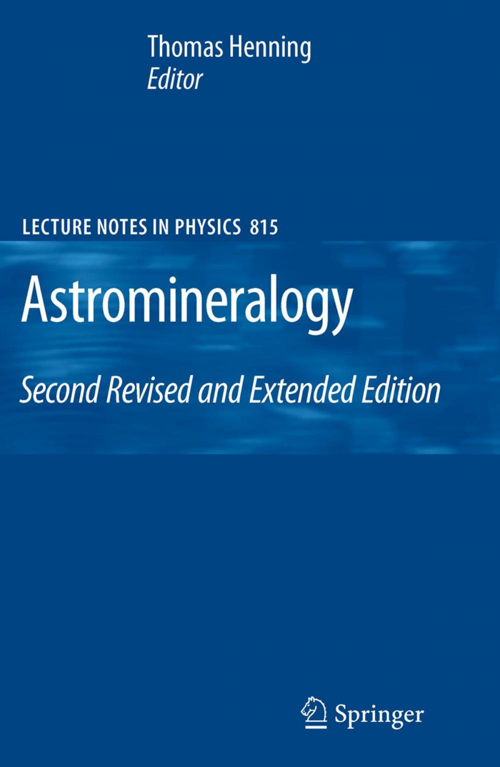 Big bigCover of Astromineralogy