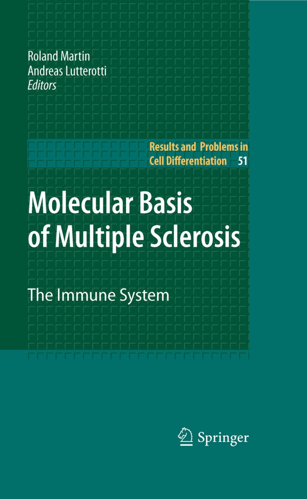 Big bigCover of Molecular Basis of Multiple Sclerosis