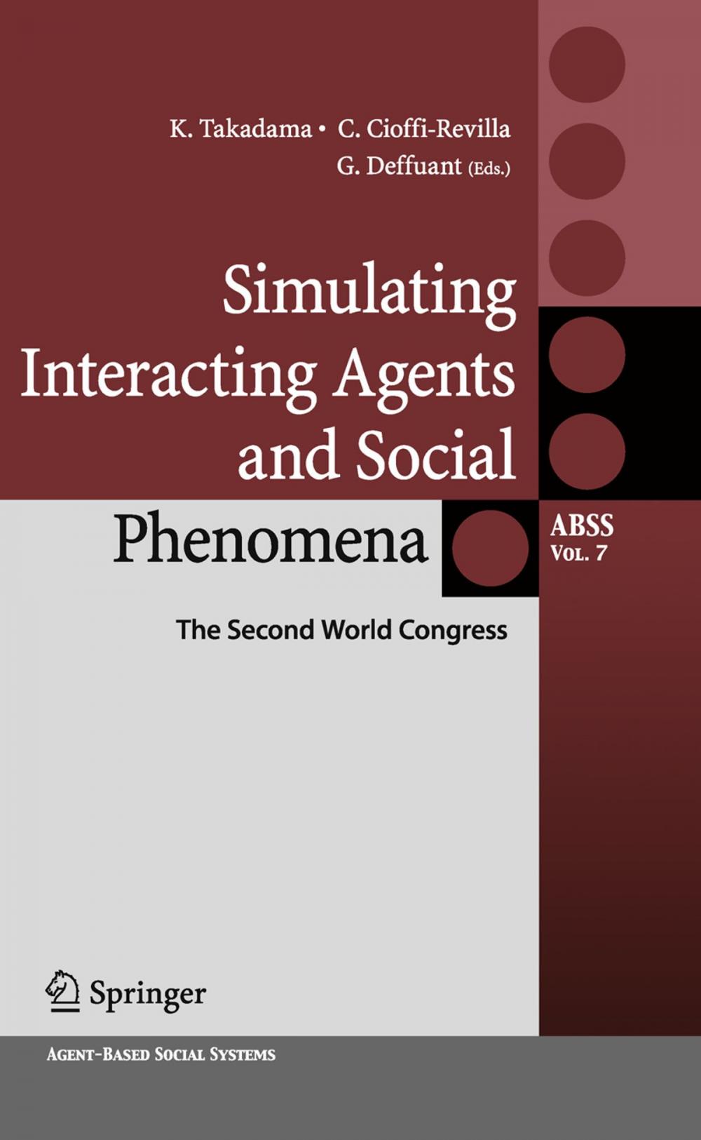 Big bigCover of Simulating Interacting Agents and Social Phenomena