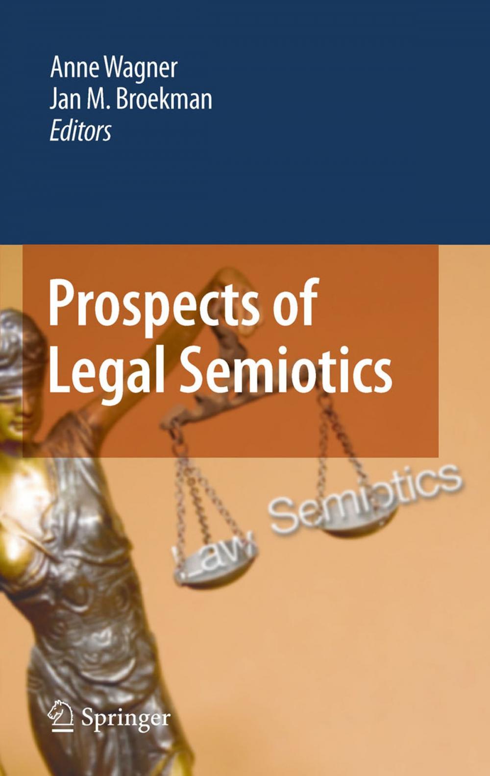 Big bigCover of Prospects of Legal Semiotics