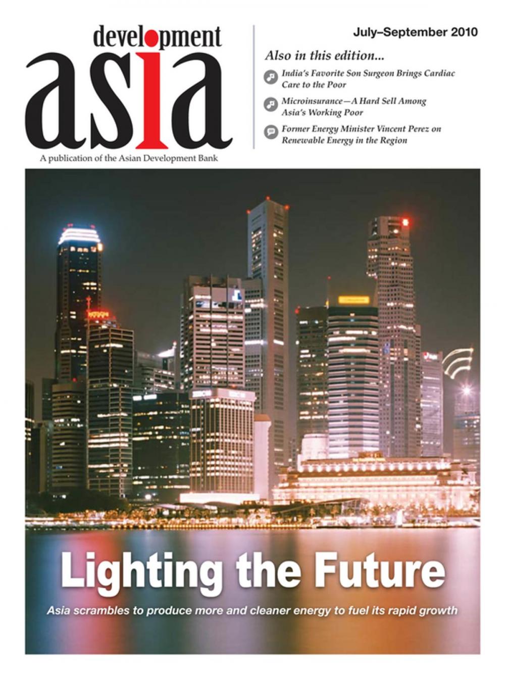 Big bigCover of Development Asia—Lighting the Future