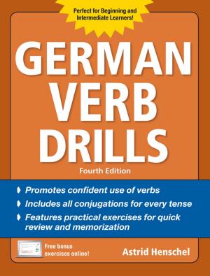 Cover of the book German Verb Drills, Fourth Edition by Robert W. Day