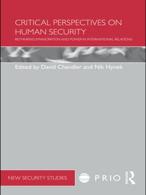 Cover of the book Critical Perspectives on Human Security by 內幕出版社, 江又男