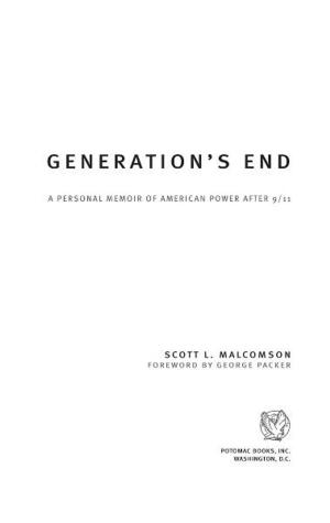 Cover of the book Generation's End by John T. Fishel; AndrTs Saenz