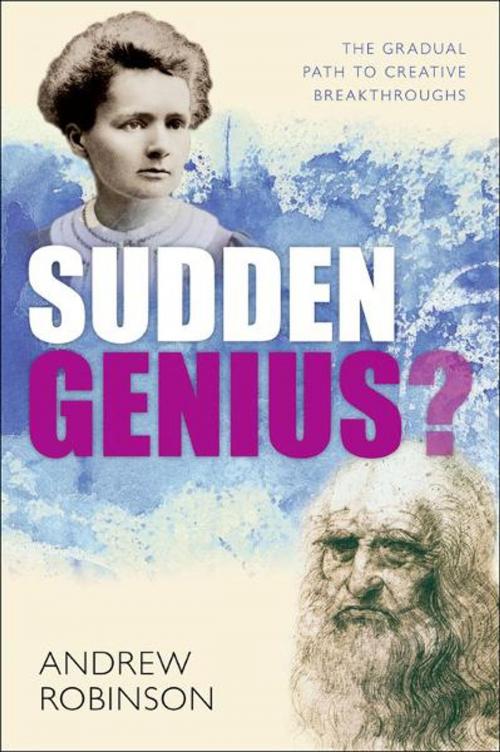 Cover of the book Sudden Genius? by Andrew Robinson, OUP Oxford