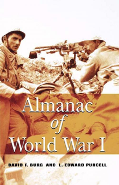 Cover of the book Almanac of World War I by David F. Burg, L. Edward Purcell, The University Press of Kentucky