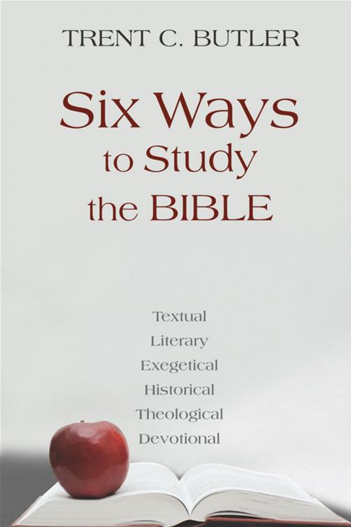 Cover of the book Six Ways to Study the Bible by Trent C. Butler, Chalice Press