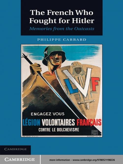 Cover of the book The French Who Fought for Hitler by Philippe Carrard, Cambridge University Press