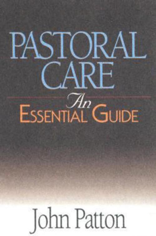 Cover of the book Pastoral Care by John Patton, Abingdon Press