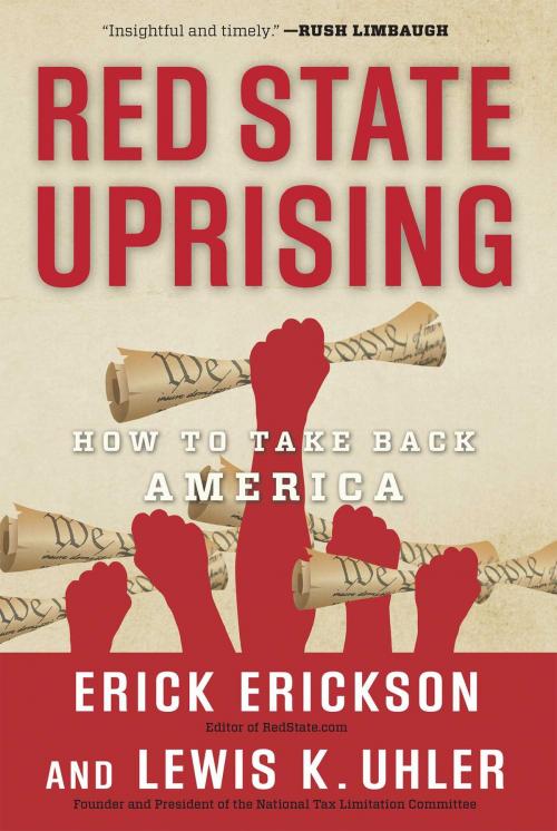 Cover of the book Red State Uprising by Erick Erickson, Lew Uhler, Regnery Publishing