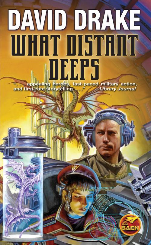 Cover of the book What Distant Deeps by David Drake, Baen Books