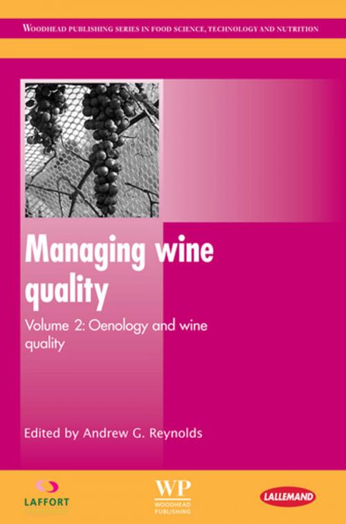 Cover of the book Managing Wine Quality by , Elsevier Science