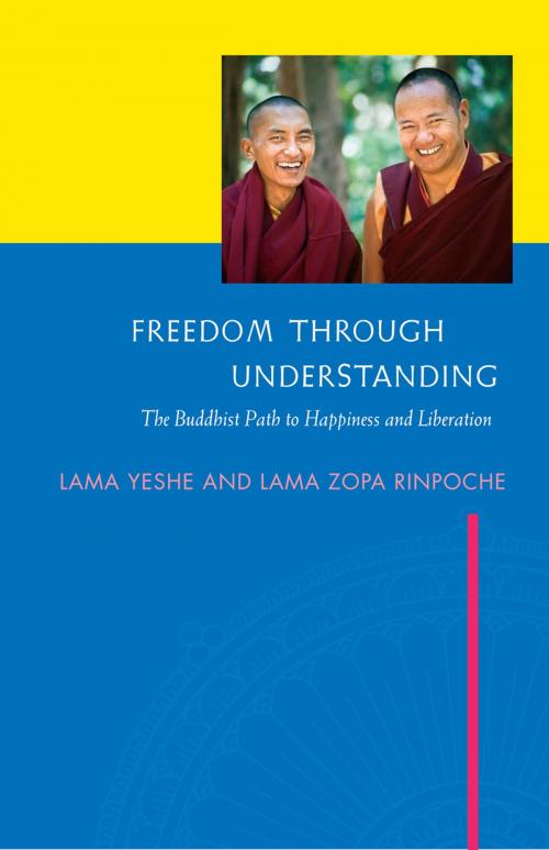 Cover of the book Freedom Through Understanding: The Buddhist Path to Happiness and Liberation by Lama Yeshe, Lama Yeshe Wisdom Archive