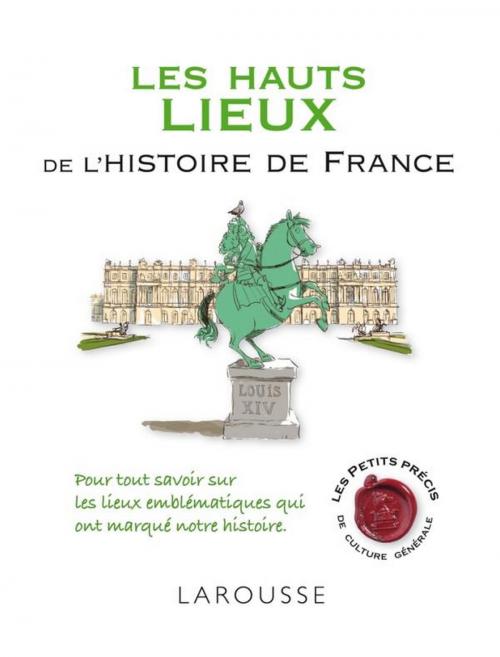 Cover of the book Les hauts lieux de l'histoire de France by Renaud Thomazo, Larousse