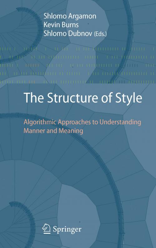 Cover of the book The Structure of Style by , Springer Berlin Heidelberg