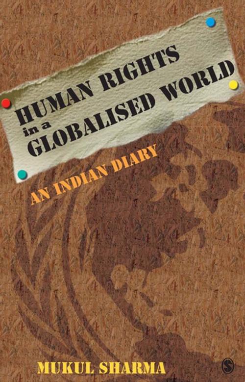 Cover of the book Human Rights in a Globalised World by Mukul Sharma, SAGE Publications