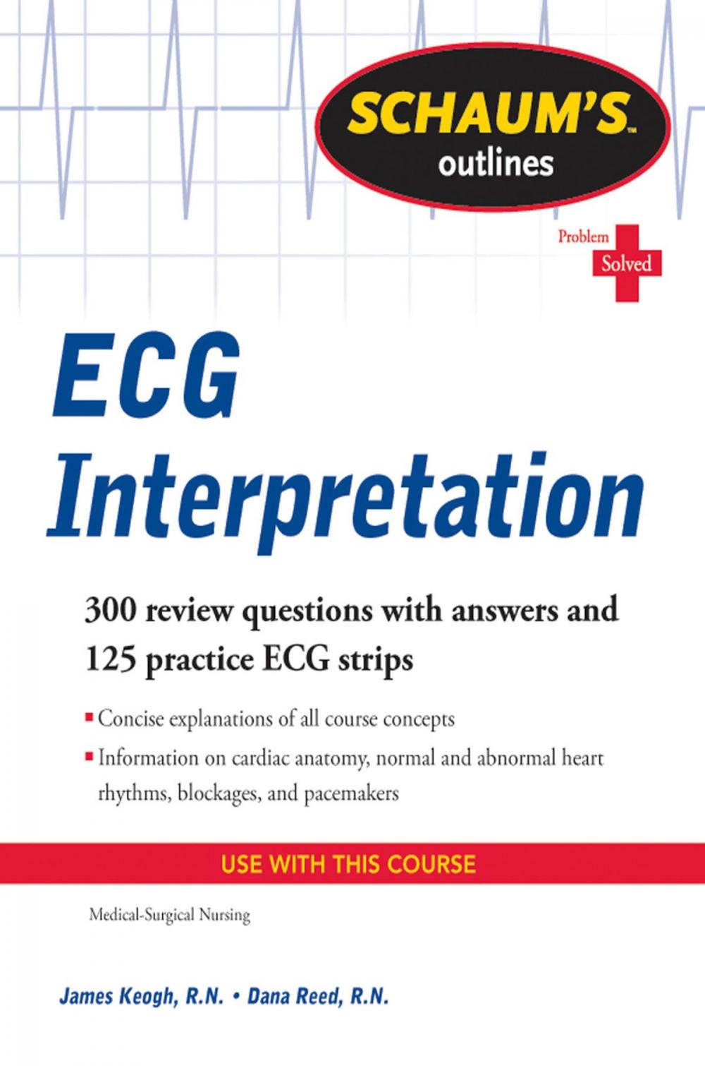 Big bigCover of Schaum's Outline of ECG Interpretation