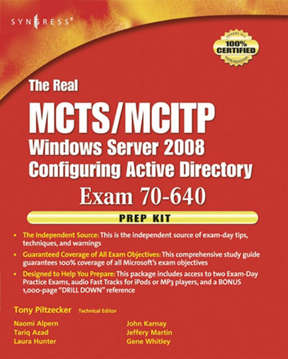 Big bigCover of The Real MCTS/MCITP Exam 70-640 Prep Kit