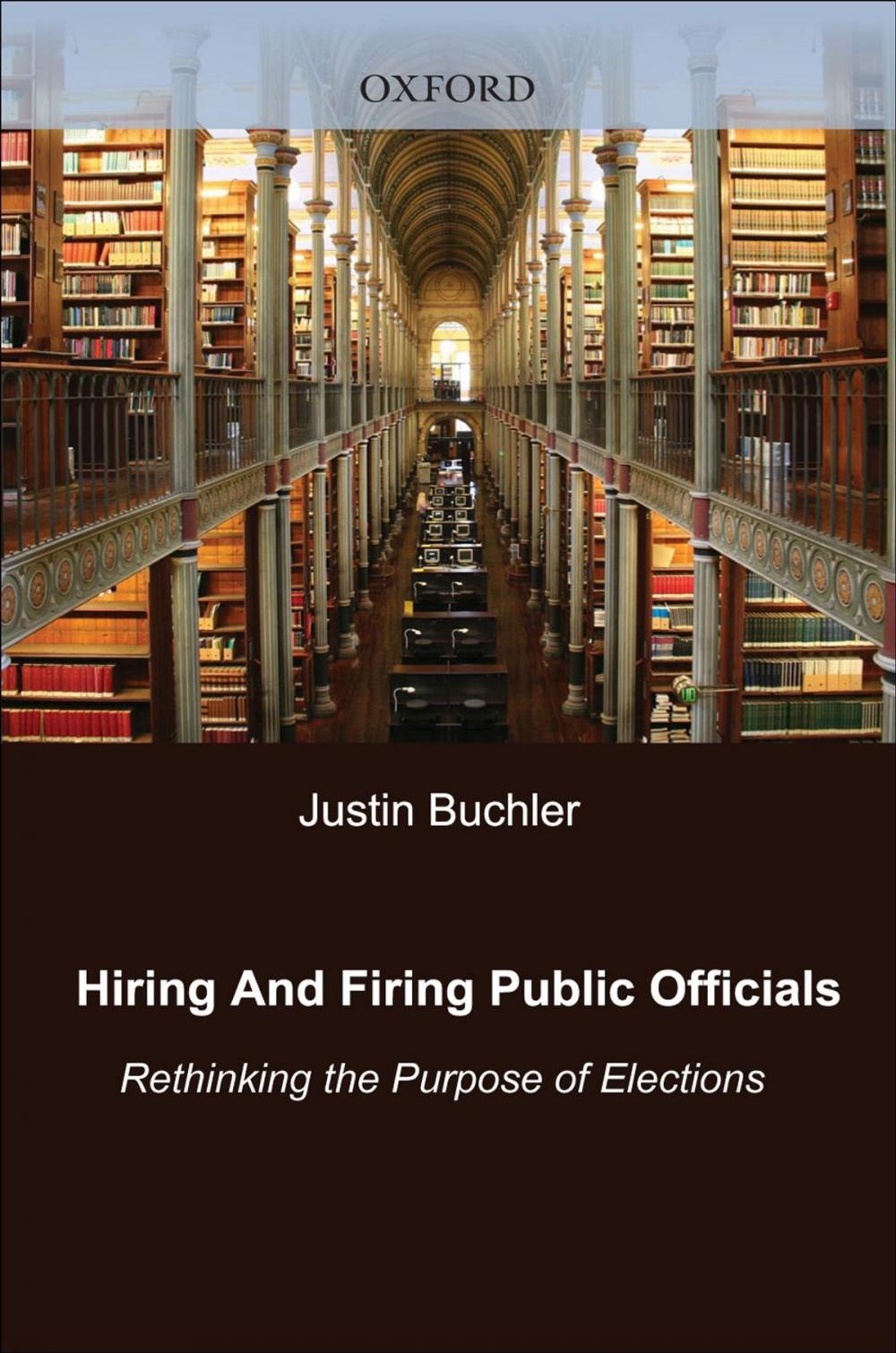 Big bigCover of Hiring and Firing Public Officials