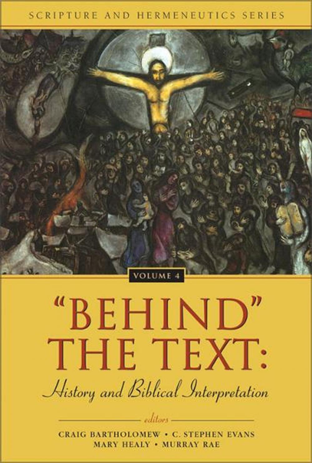 Big bigCover of 'Behind' the Text: History and Biblical Interpretation