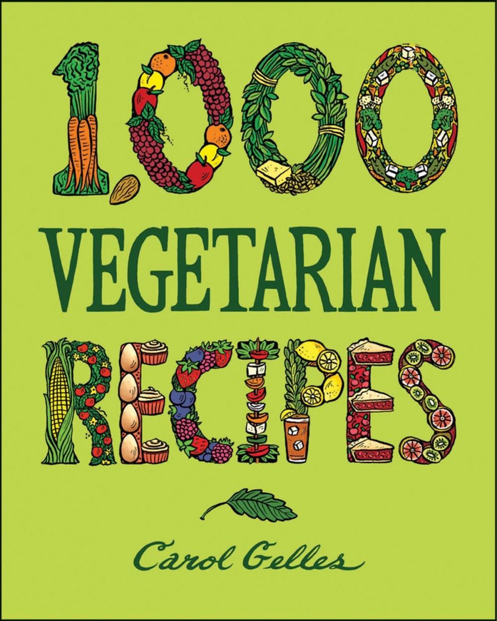 Big bigCover of 1,000 Vegetarian Recipes