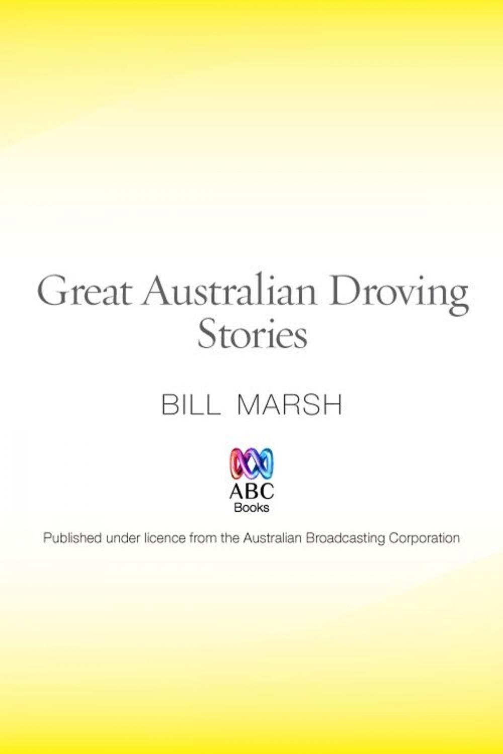 Big bigCover of Great Australian Droving Stories