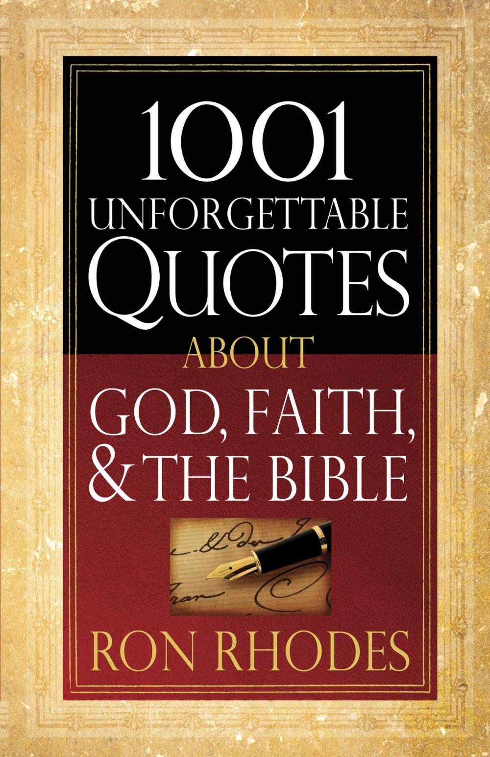 Big bigCover of 1001 Unforgettable Quotes About God, Faith, and the Bible