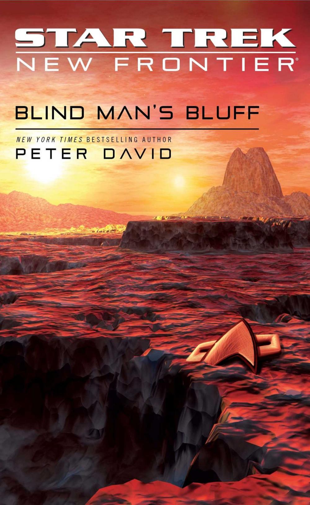 Big bigCover of Star Trek: New Frontier: Blind Man's Bluff