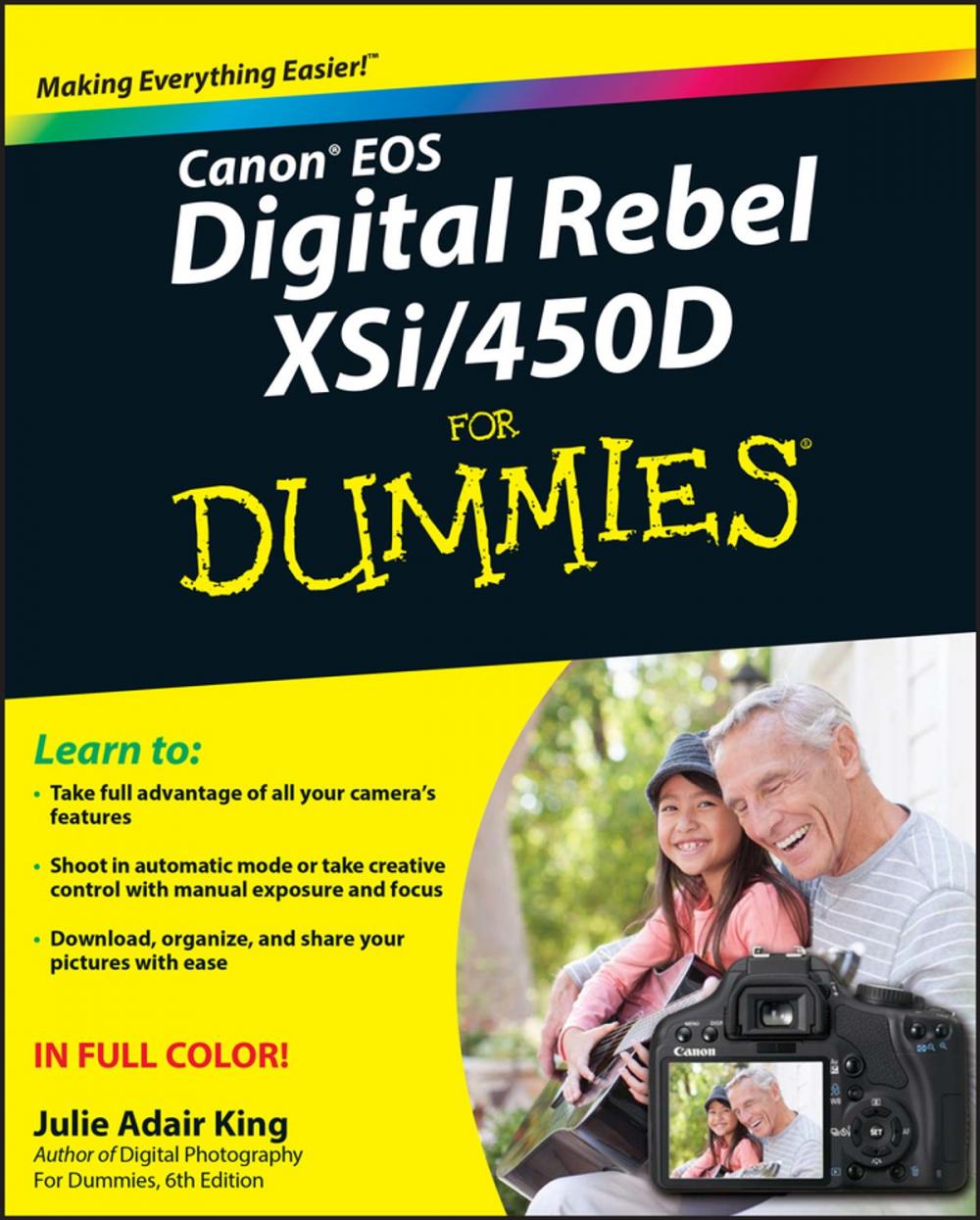 Big bigCover of Canon EOS Digital Rebel XSi/450D For Dummies