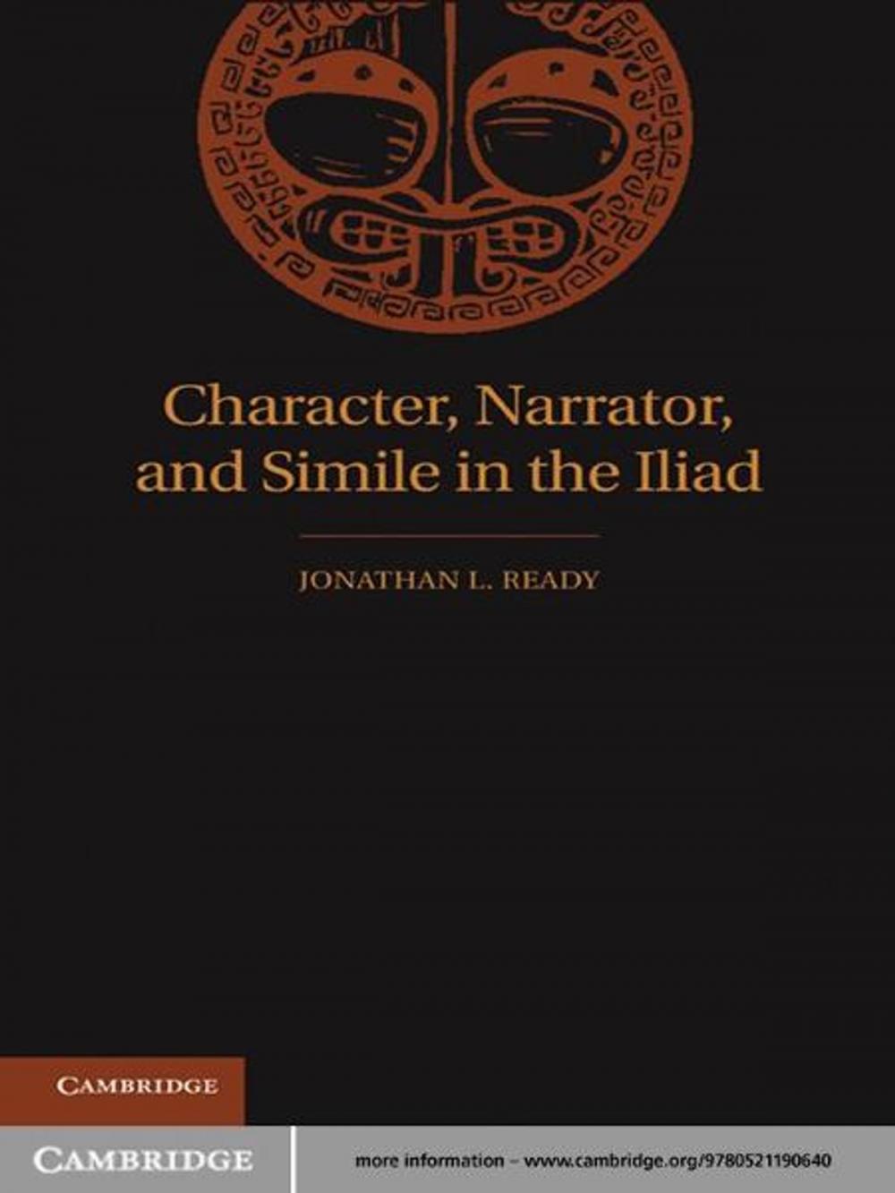 Big bigCover of Character, Narrator, and Simile in the Iliad