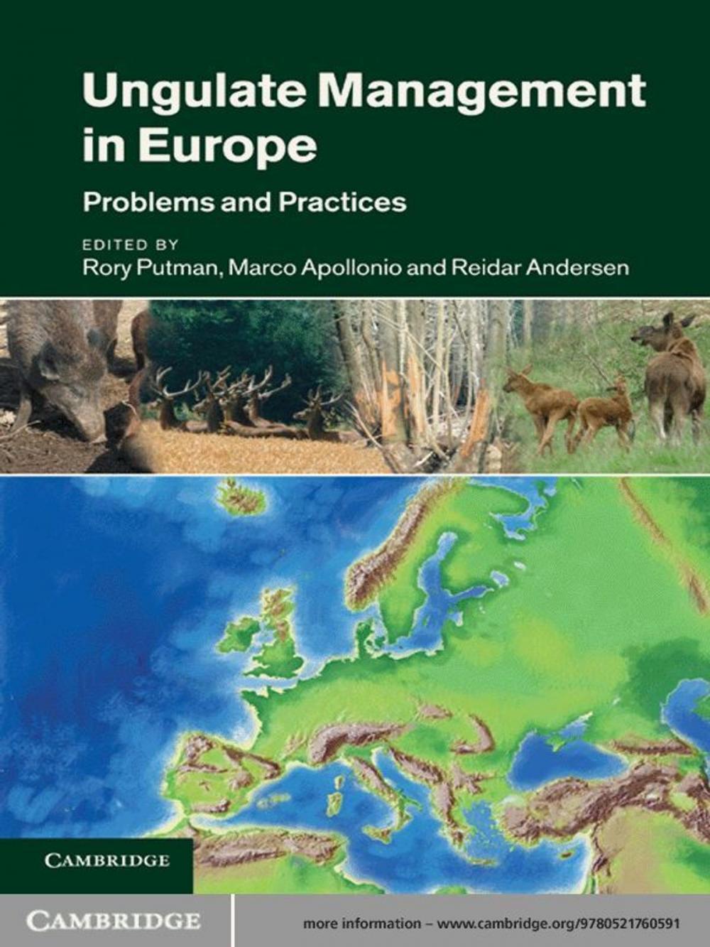 Big bigCover of Ungulate Management in Europe