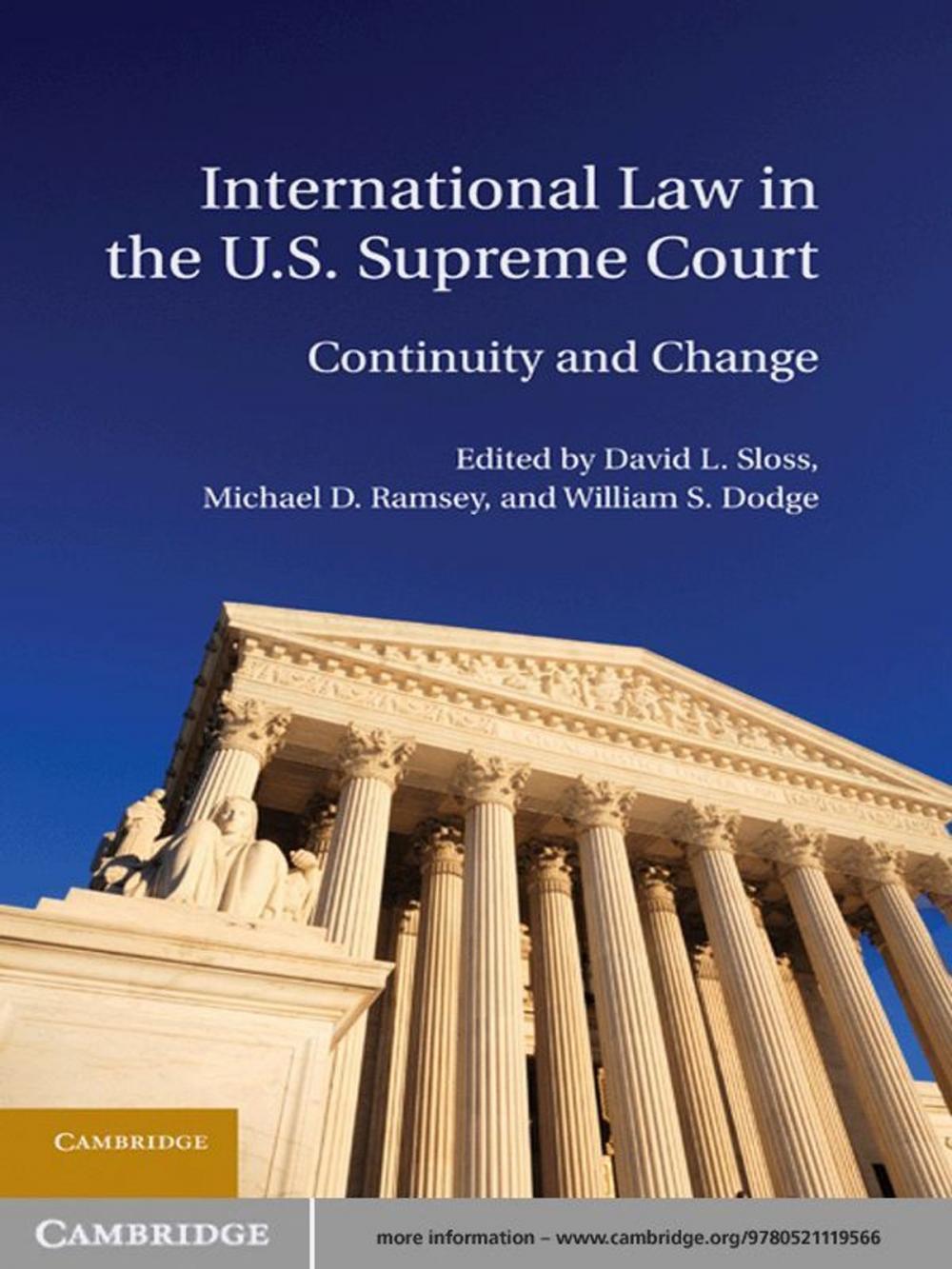 Big bigCover of International Law in the U.S. Supreme Court