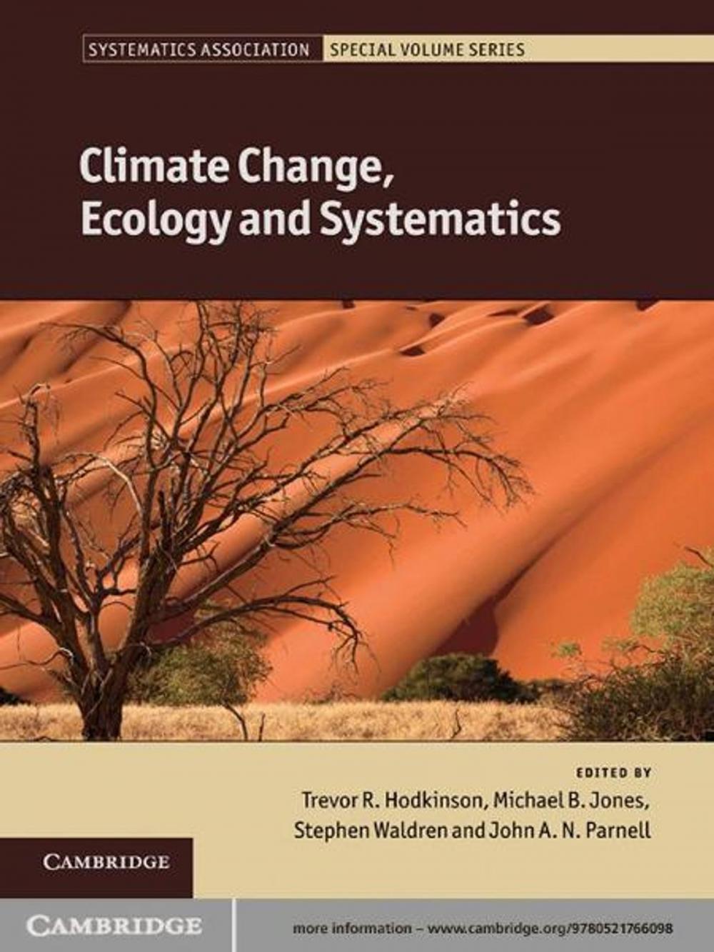 Big bigCover of Climate Change, Ecology and Systematics